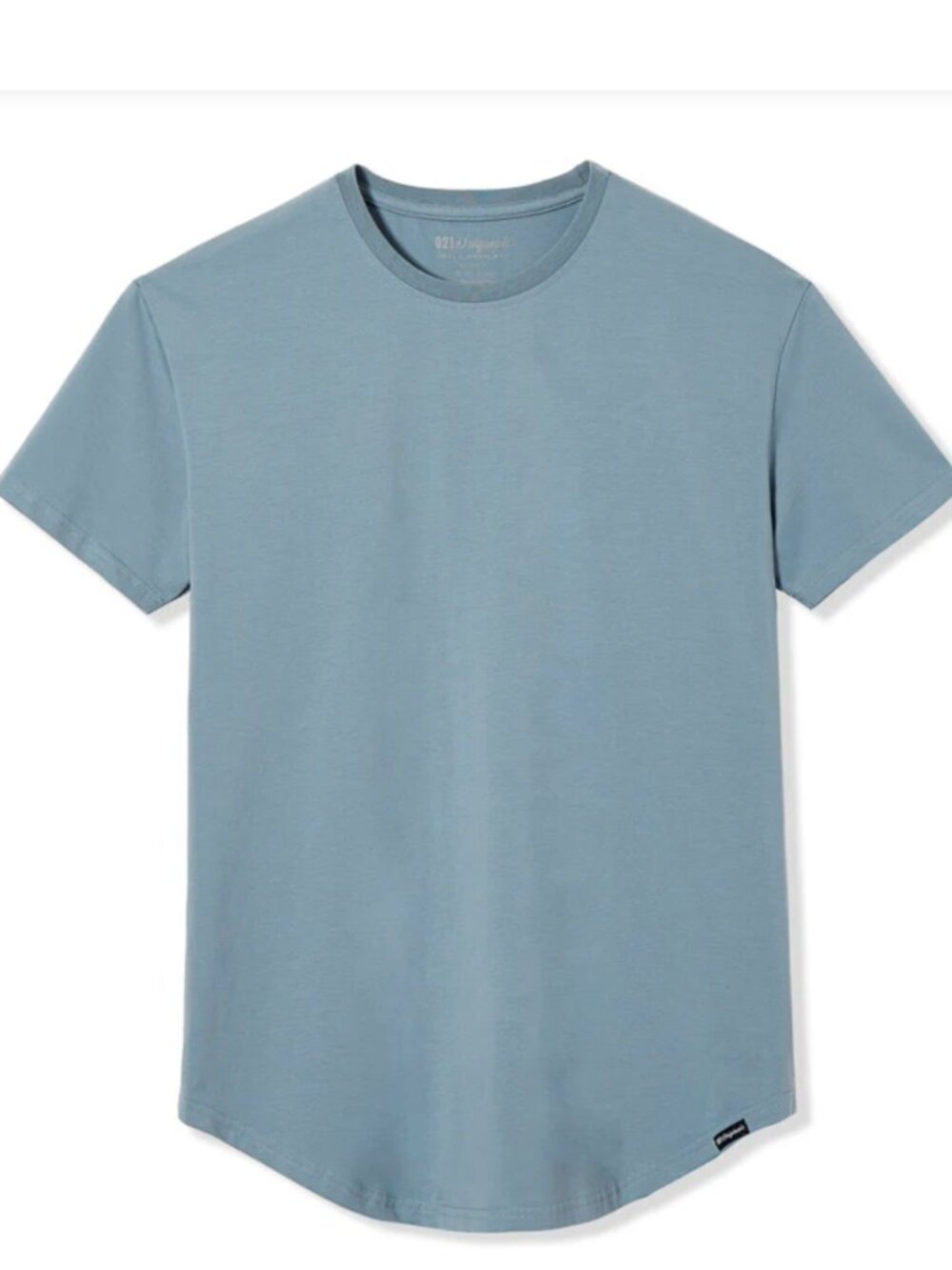 NWT 021 Original Essential Drop Cut Tee Storm Blue XXL Short Sleeve Stretch